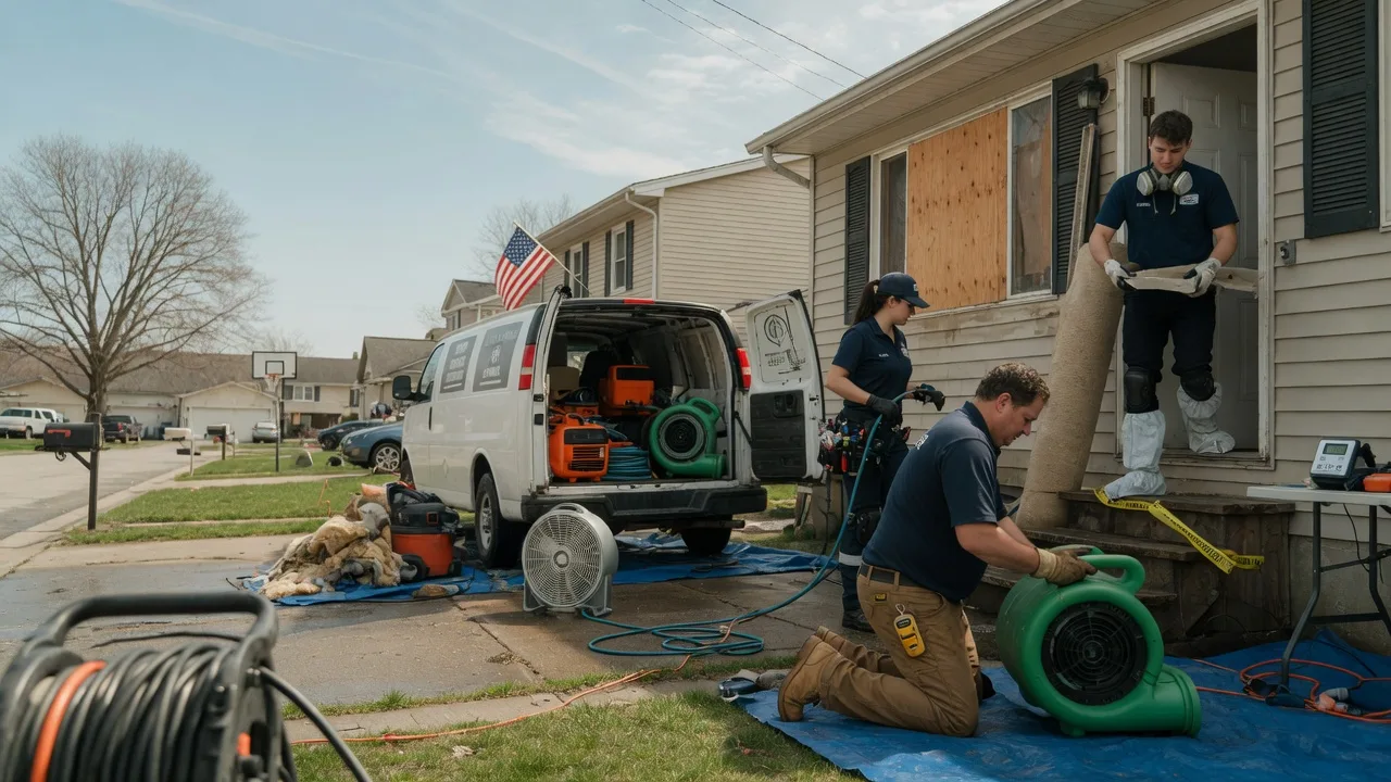 Water Damage Restoration in Jewell, KS near me